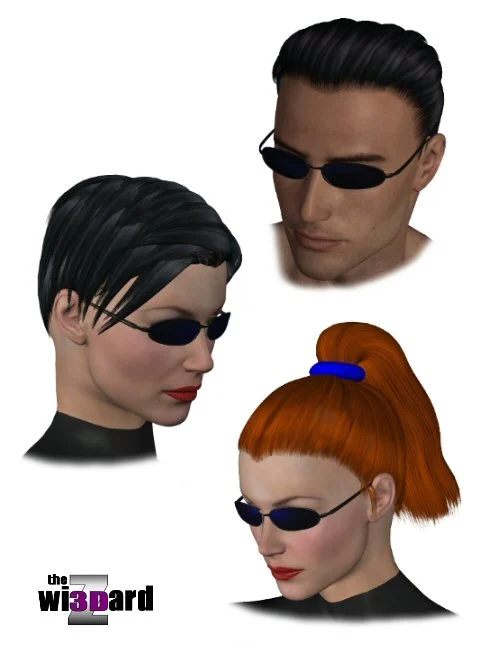 3DWizard-3 Hair Pack