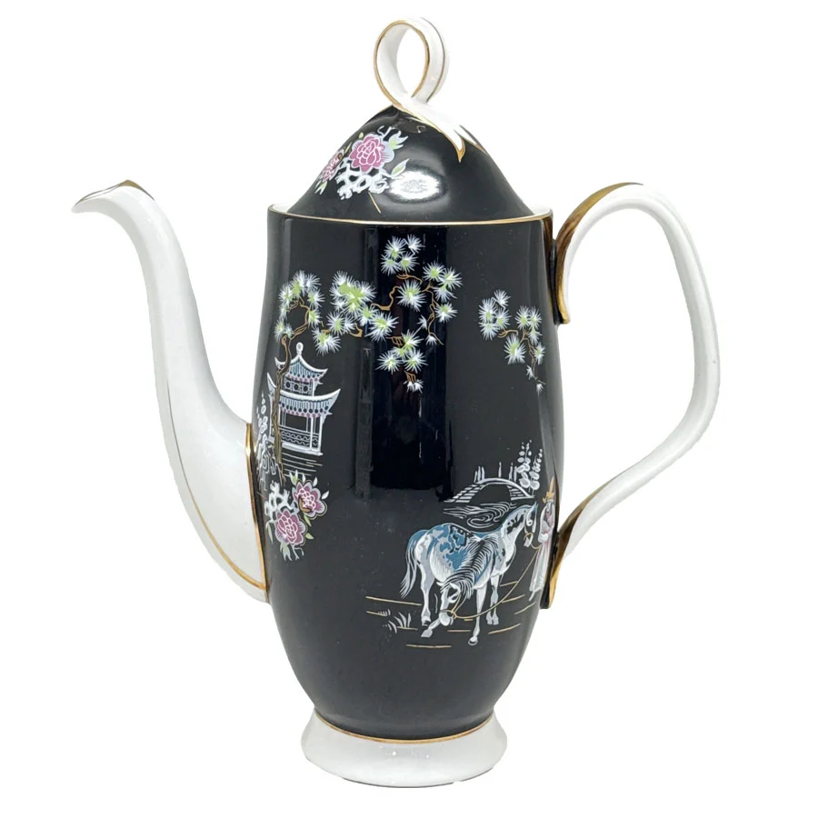 Royal Albert Oriental Black Coffee Pot