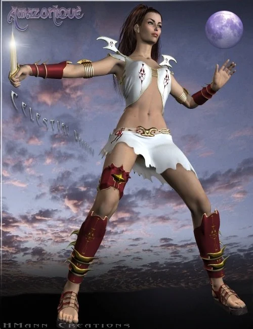 Amazonique Celestial Armour for V3