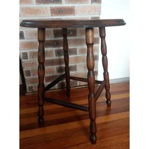 Antique Lamp or Side Table, Beautifully Maintained.