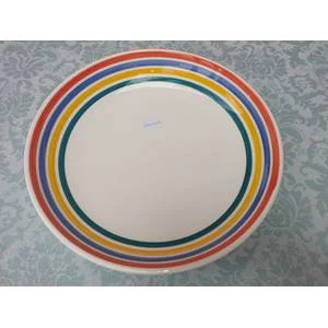 AN ART DECOR RICHMARK PORCELAIN SERVING BOWL SOLD AS IS