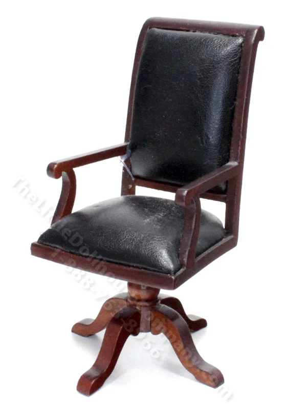 As-Is Miniature Office Chair for Dollhouses