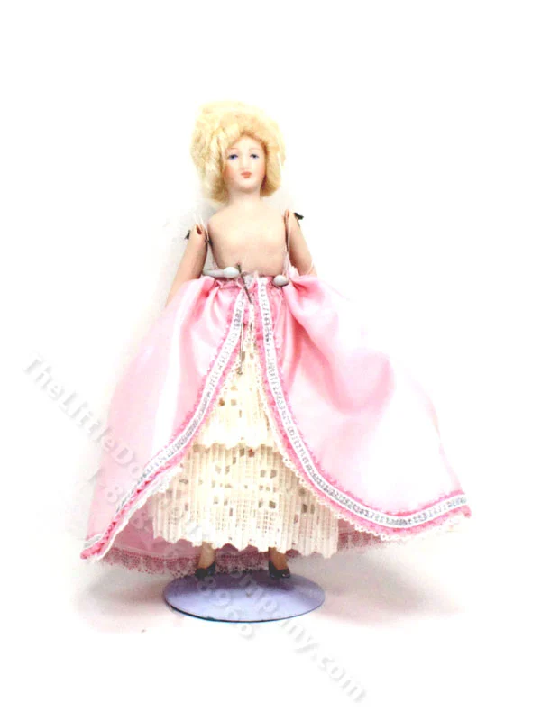 As-Is Partially Assembled Porcelain Marie Antoinette Doll