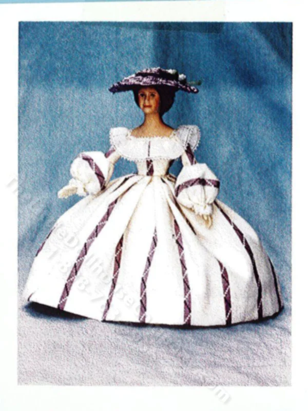 "Chloe" Dress Doll Clothes Pattern