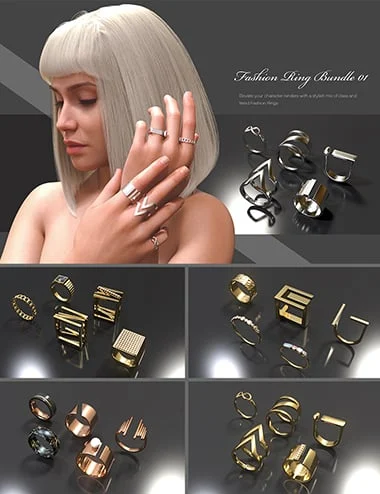 Fashion Ring Bundle 01