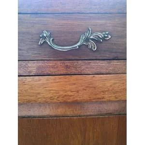 Genuine 19th-Century Antique Oak Bedside Pedestal