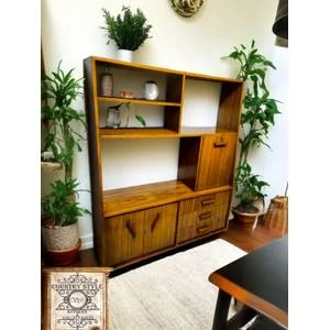 Greaves and Thomas teak wall unit