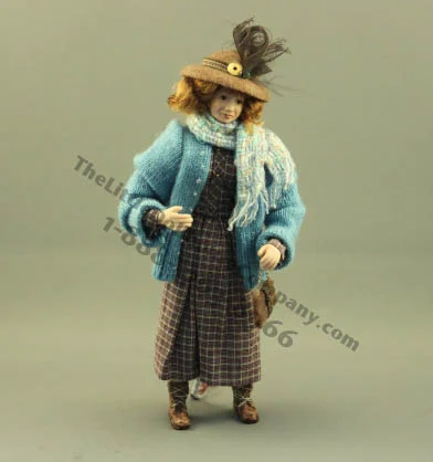 Lady in Blue Sweater by Jan Smith
