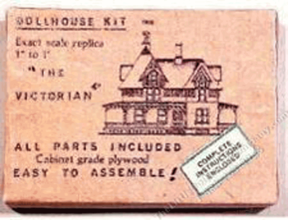 Miniature 1/144th Dollhouse Kit