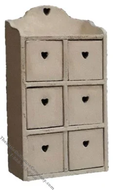 Miniature 6 Drawer Cabinet Kit