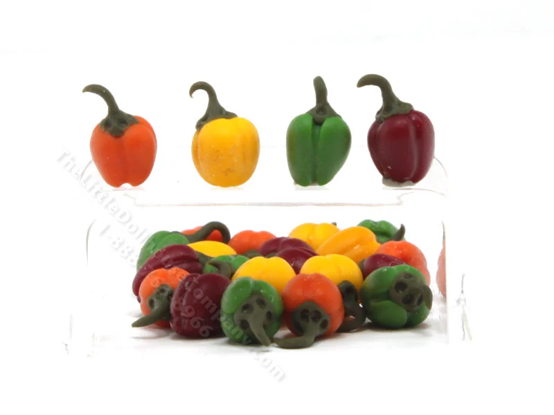 Miniature Bell Peppers By Charlotte Willmott