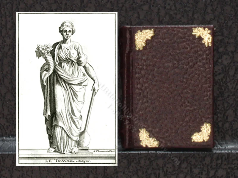 Miniature Book: 'Recuiel des Statues de Versailles'