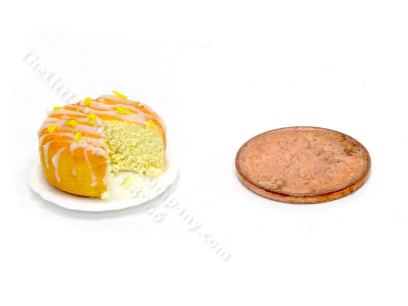 Miniature Cut Lemon Drizzle Cake by Charlotte Willmott