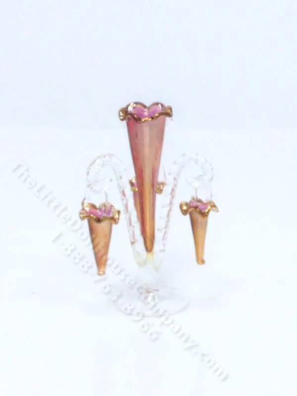 Miniature Epergne Vase for Dollhouses
