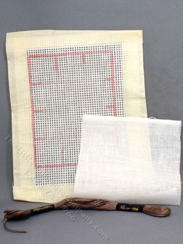 Miniature Grass-Look Rug Kit for Dollhouses