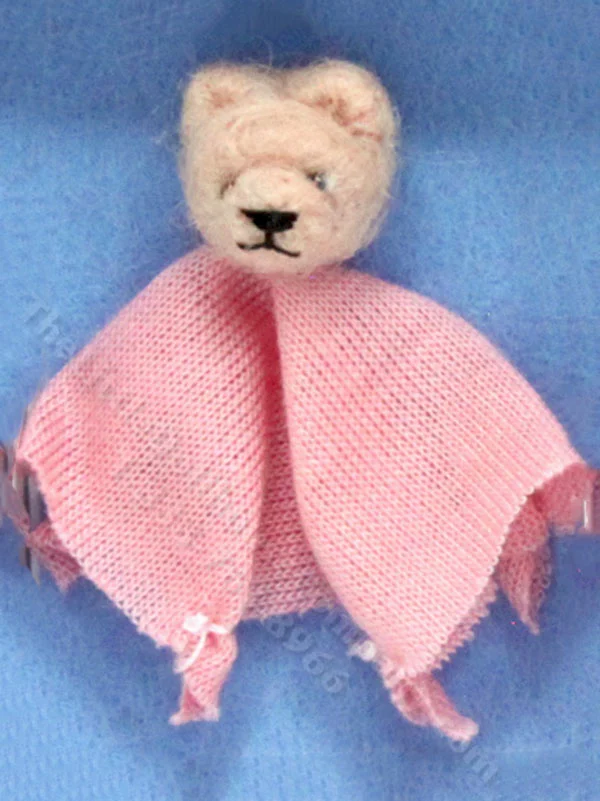 Miniature Mohair Cuddle Bear by Erna Meyer