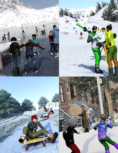 Now-Crowd Billboards - Winter Fun Bundle