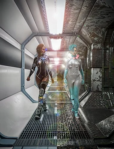 Orestes Sci Fi Corridors Bundle