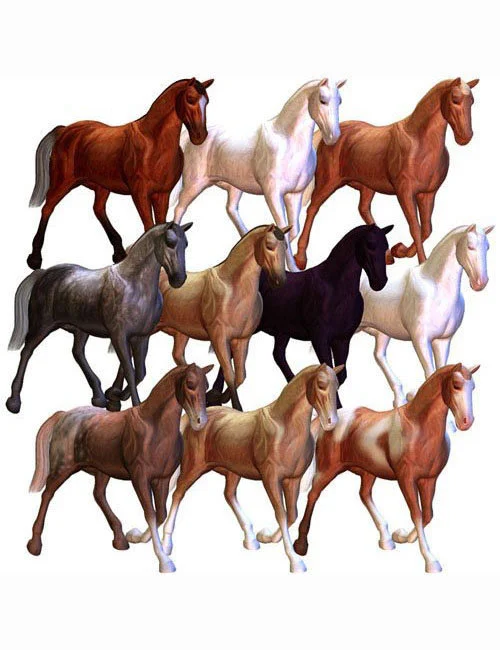 P4 Horse Textures