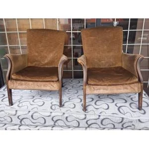 Pair of Vintage Chairs - collection only