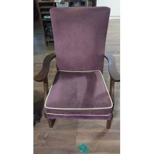 Parker Knoll vintage mid-century 'He & She' armchairs, refurbished