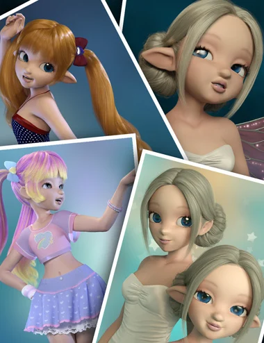 Posey and Petunia Bundle for Genesis 8 Female(s)