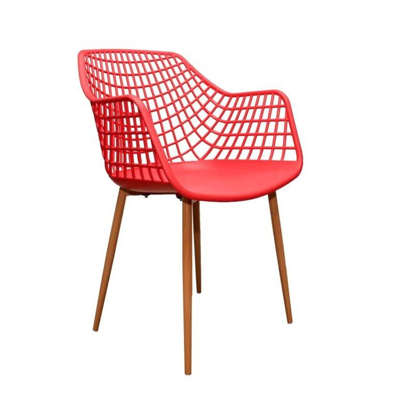 Red Diamond Back Chair