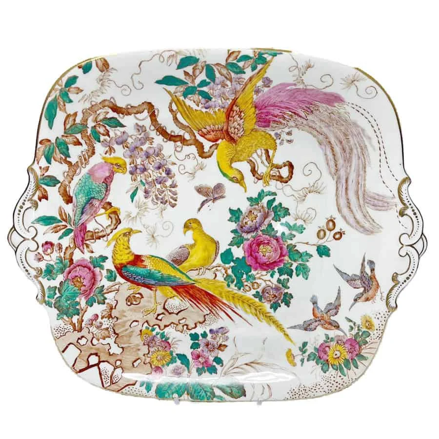 Royal Crown Derby Olde Avesbury Tea Cake Plate 1939