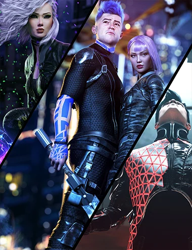 Super Bundle Heroic Poses for Genesis 9