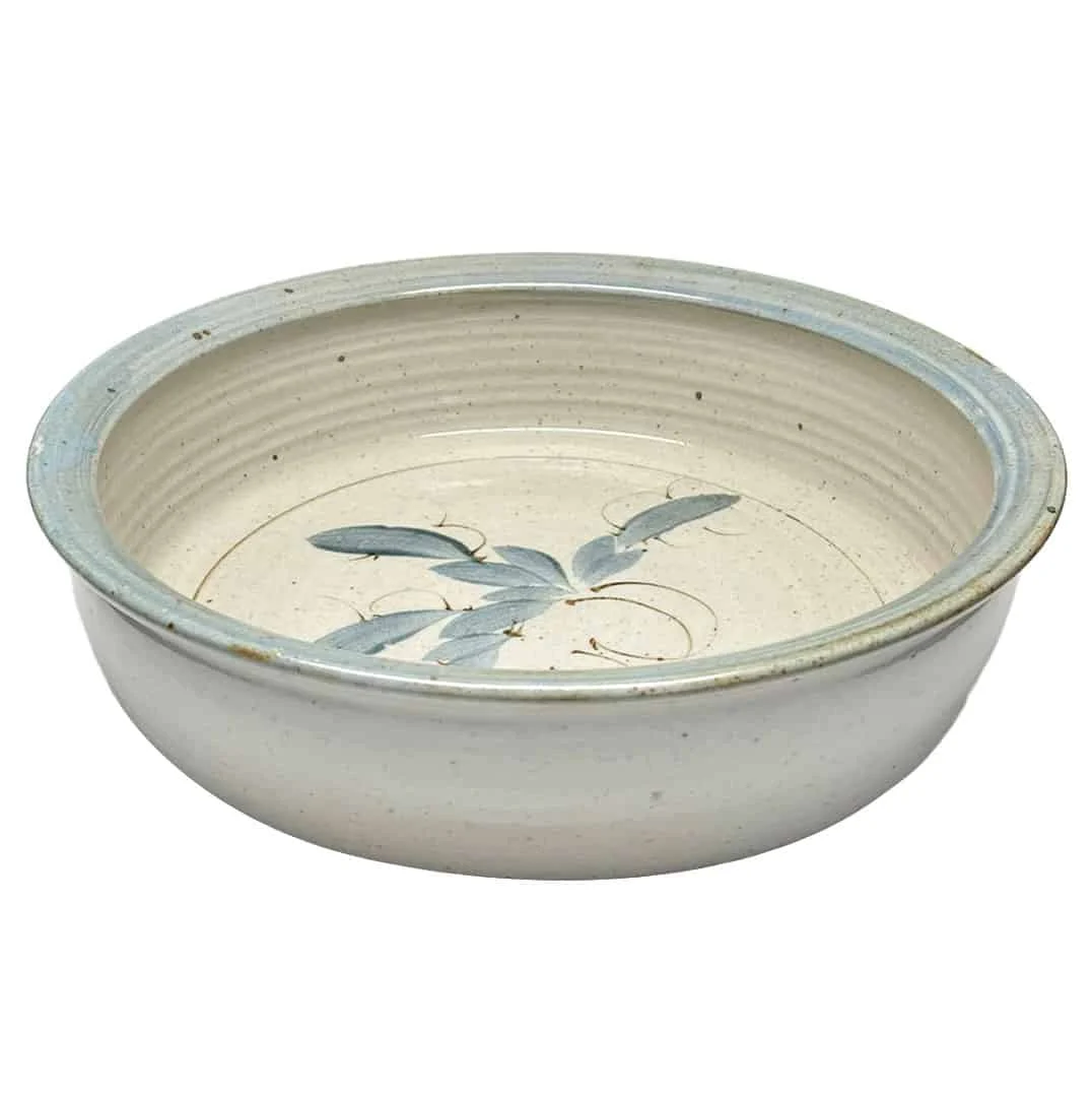 Tim Morris Grey Leaf Bowl