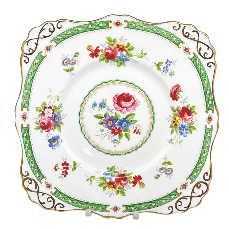 Tuscan Bone China Lowesloft Large Tea Cake Plate
