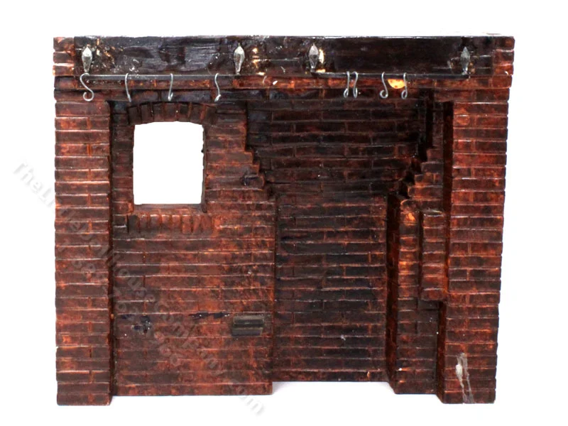 Vintage Miniature Kitchen Hearth for Dollhouses