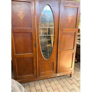 Vintage Oak Wardrobe