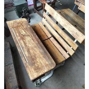 Vintage primary school desk - made in Cape Town (COLLECTION BOKSBURG ONLY)