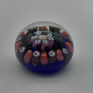 Vintage Scottish 'Strathearn' Glass Paperweight