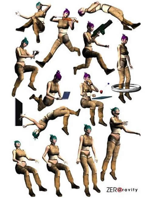 Zero-G Poses for V3